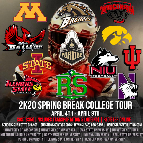 2K20 Spring Break Tour – Made with PosterMyWall