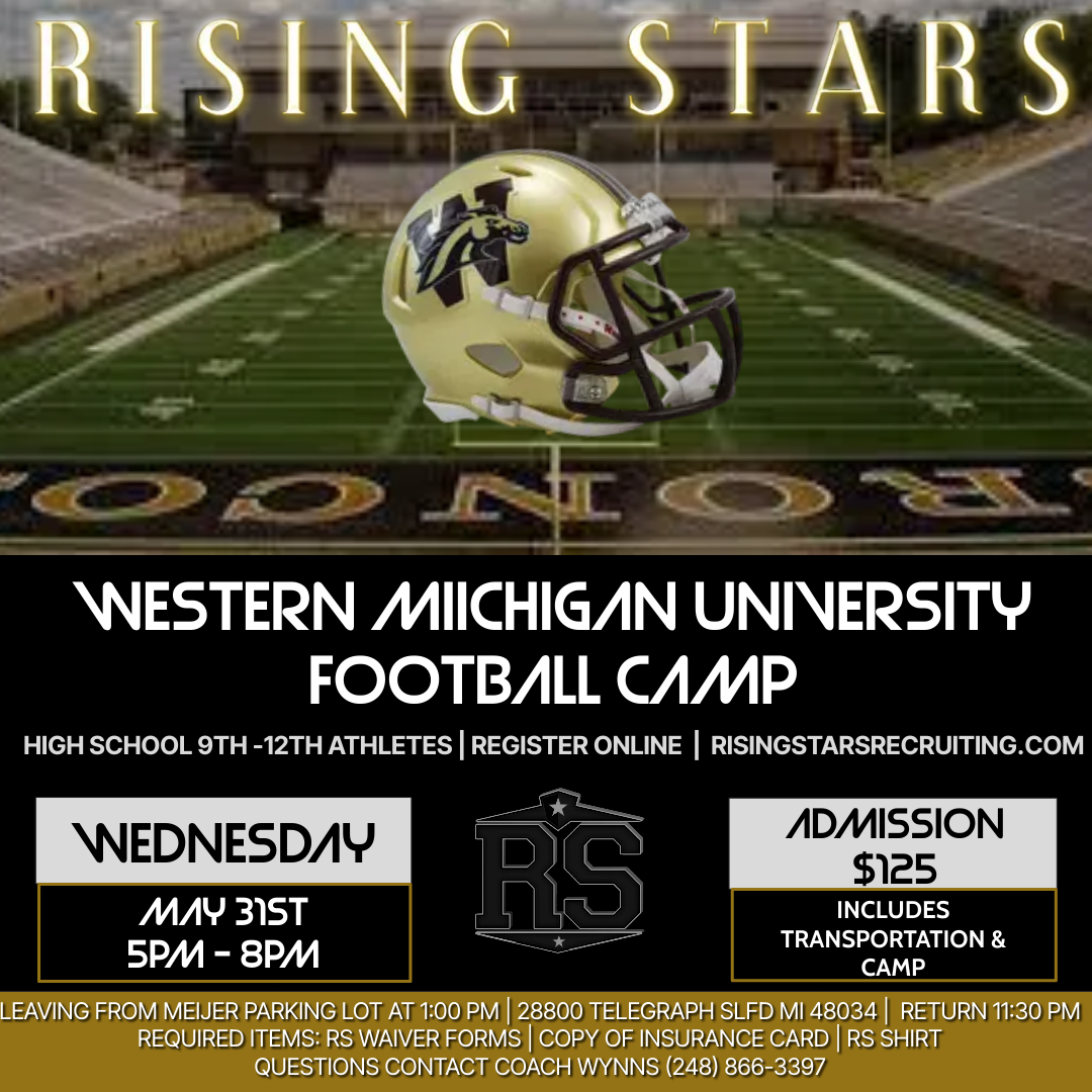 RS WMU CAMP – Made with PosterMyWall